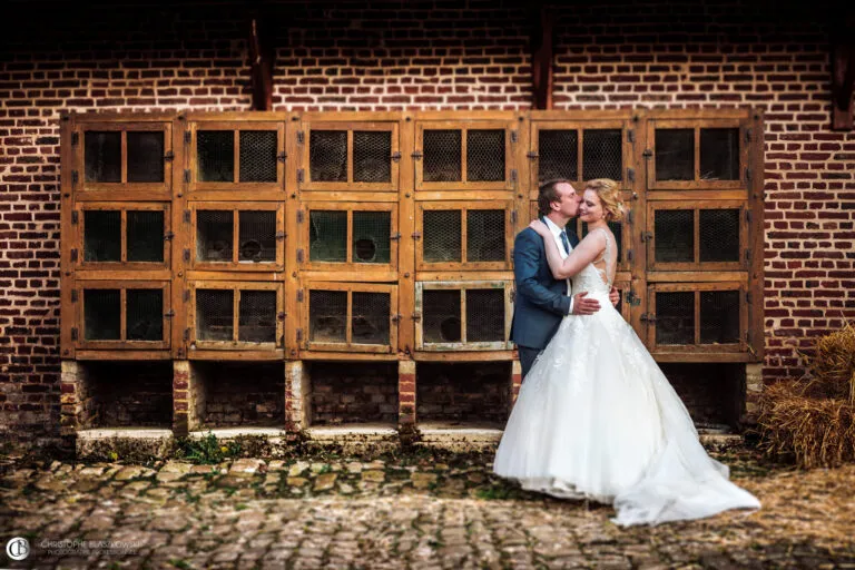 Patricia et Guillaume à la ferme de la Motte Dorée