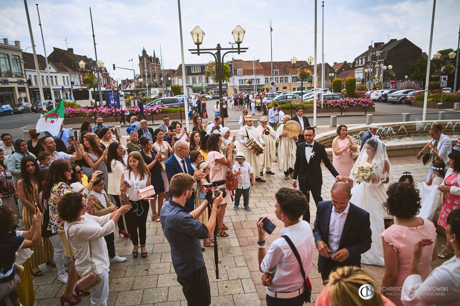 Photographe Mariage | Un mariage oriental au château de Bourgogne : Une célébration majestueuse pour Dhabia et Monir