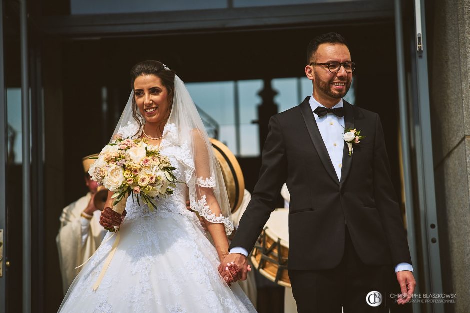 Photographe Mariage | Un mariage oriental au château de Bourgogne : Une célébration majestueuse pour Dhabia et Monir