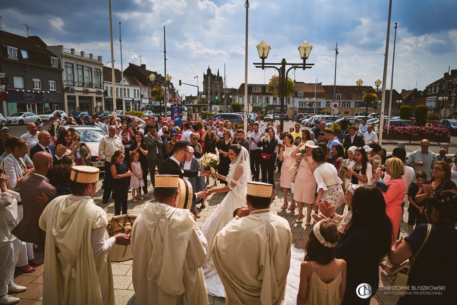 Photographe Mariage | Un mariage oriental au château de Bourgogne : Une célébration majestueuse pour Dhabia et Monir