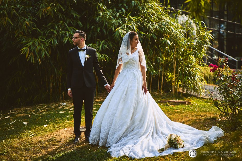 Photographe Mariage | Un mariage oriental au château de Bourgogne : Une célébration majestueuse pour Dhabia et Monir