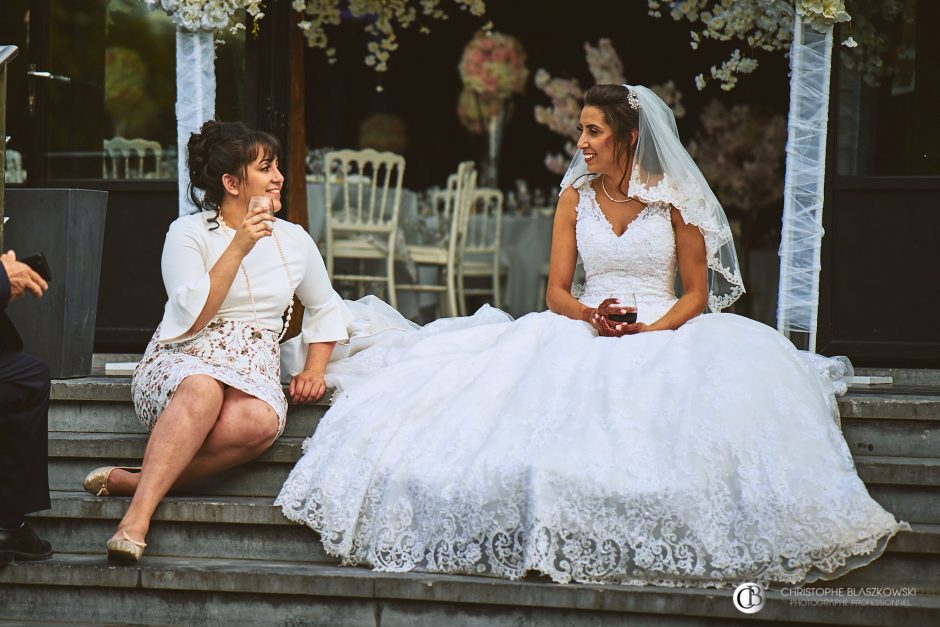 Photographe Mariage | Un mariage oriental au château de Bourgogne : Une célébration majestueuse pour Dhabia et Monir