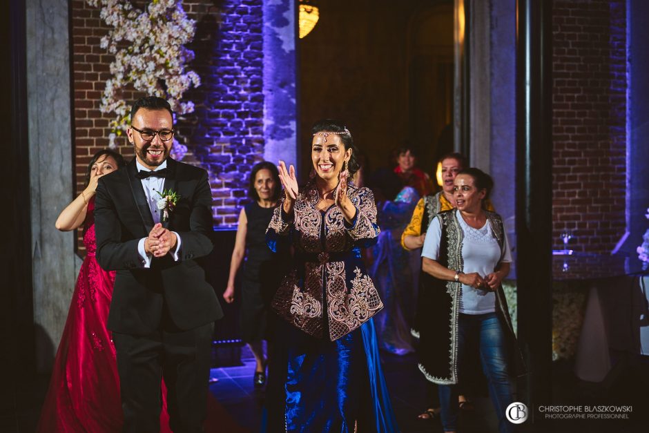 Photographe Mariage | Un mariage oriental au château de Bourgogne : Une célébration majestueuse pour Dhabia et Monir