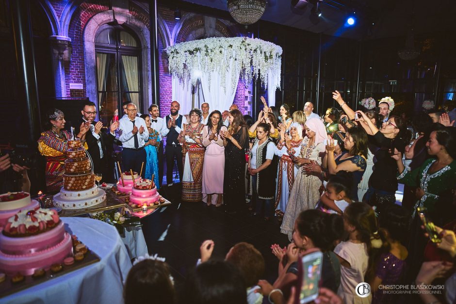 Photographe Mariage | Un mariage oriental au château de Bourgogne : Une célébration majestueuse pour Dhabia et Monir