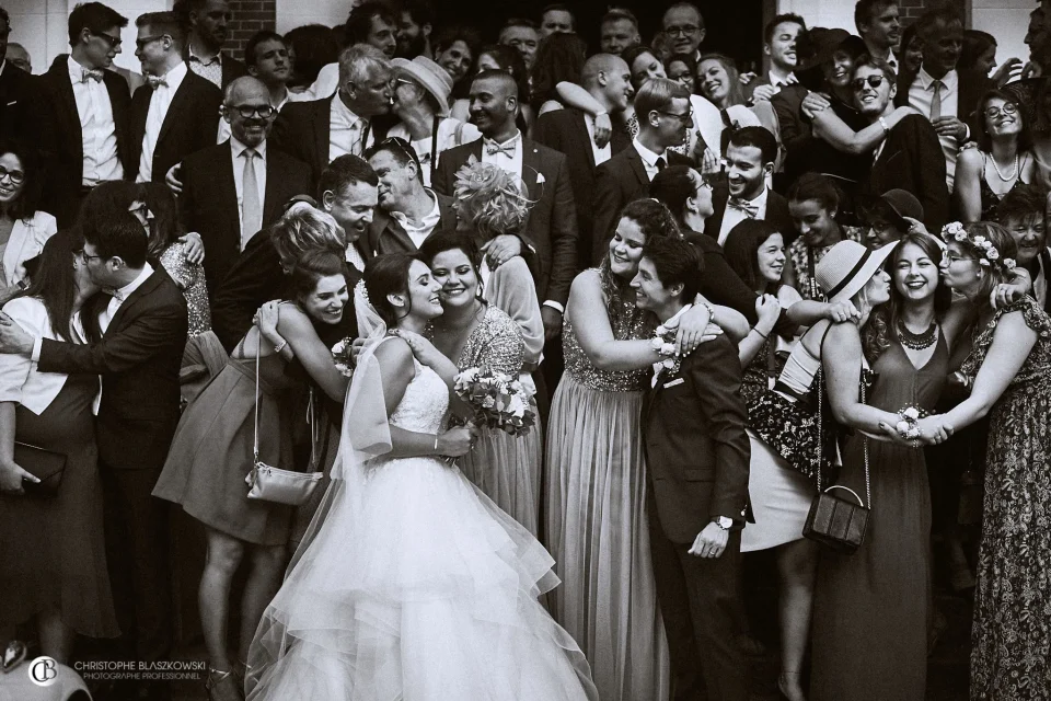 photo de groupe mariage photographe hauts-de-france