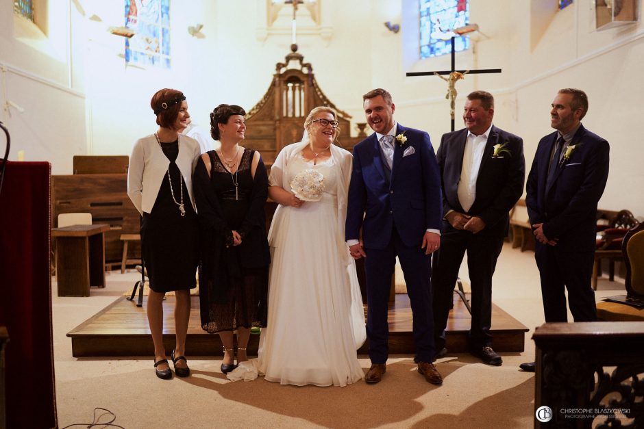 Photographe Mariage | Un Mariage Éblouissant à la Traxène : Julie et Gwenaël, un Voyage dans les Années Folles