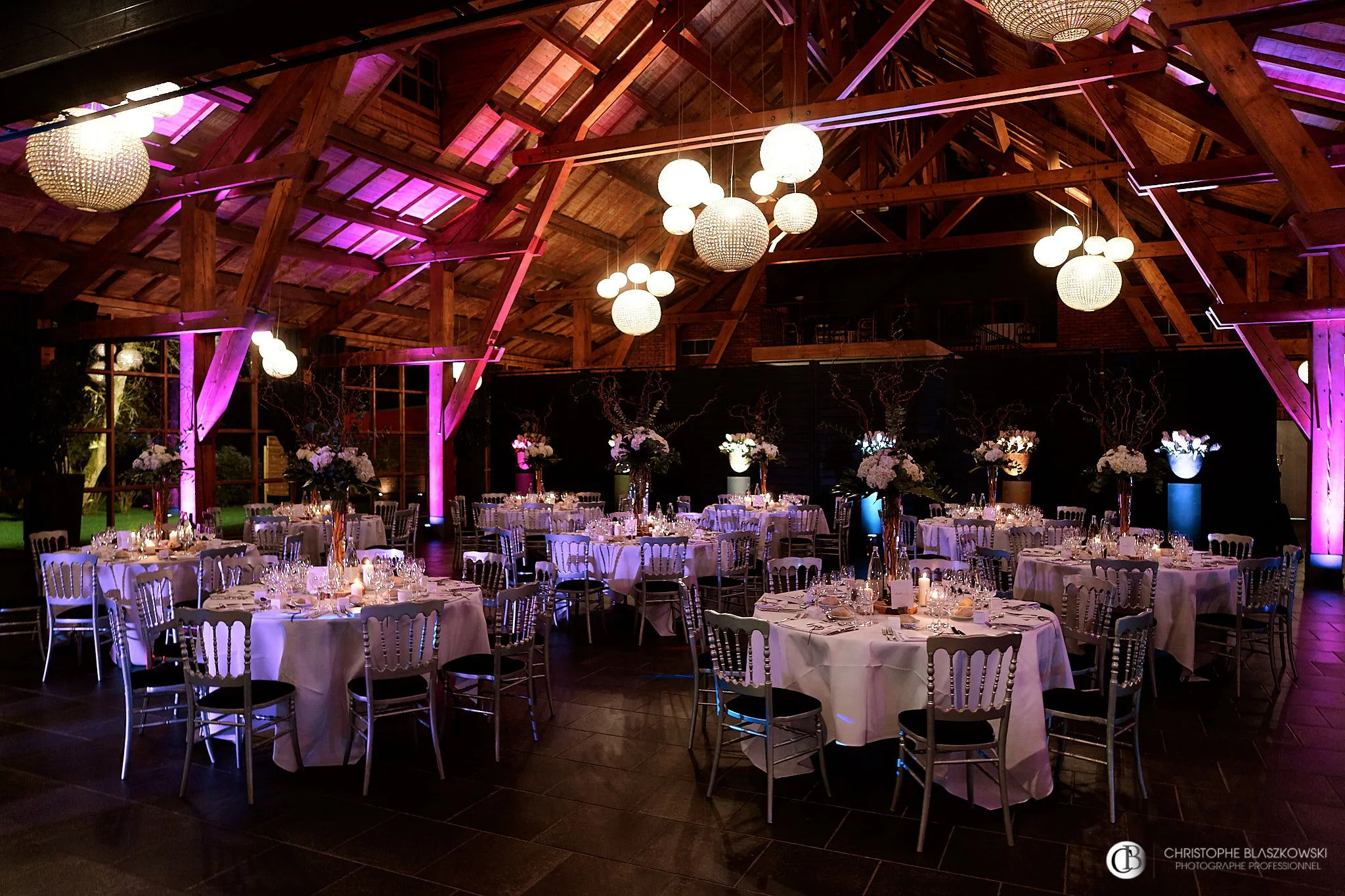 Mariage réception luxe - ferme des templiers de Verlinghem dans le nord de la France