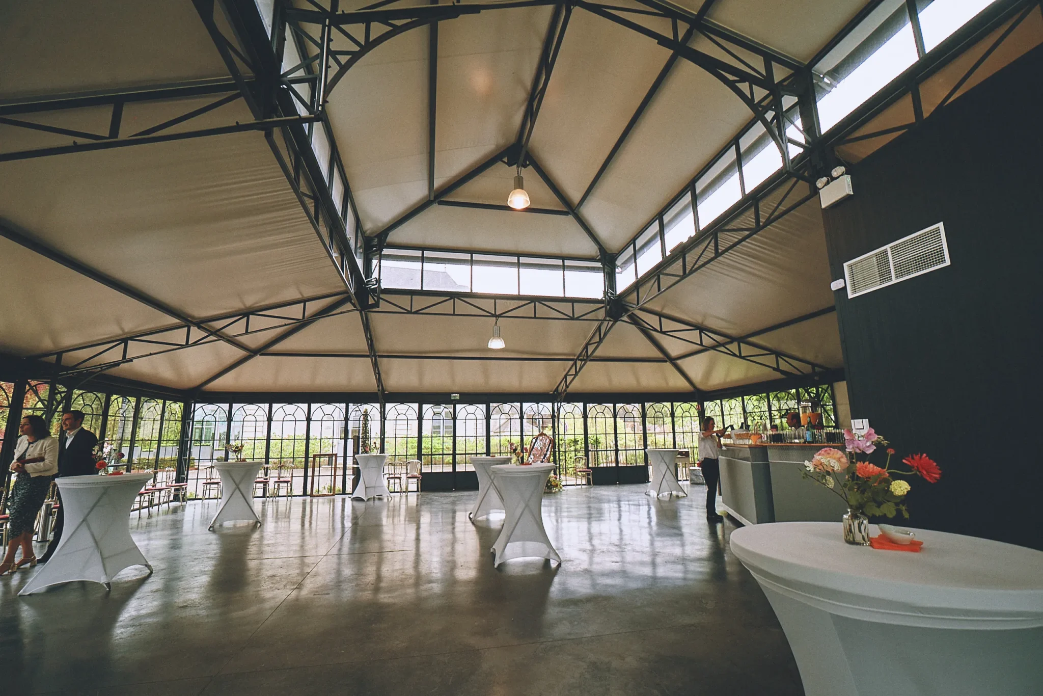 Intérieur de l’orangerie du Château de Couturelle