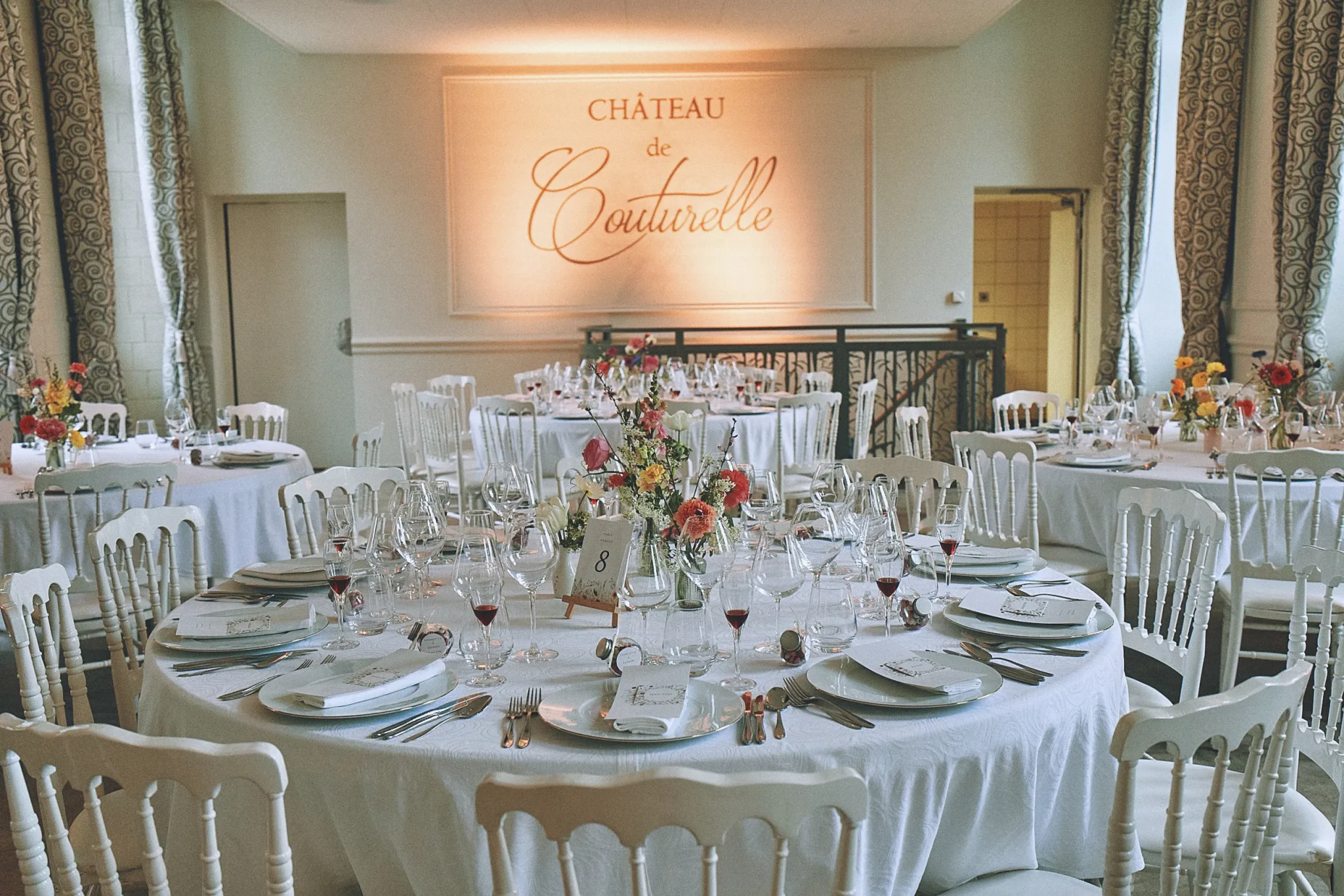Salle de réception du Château de Couturelle