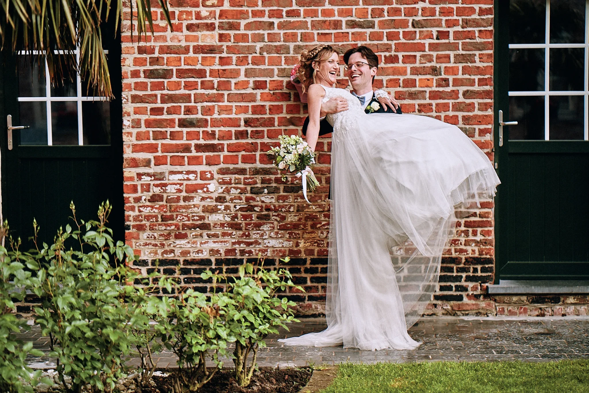 Mariage à la Fontaine de la Lys au Bizet
